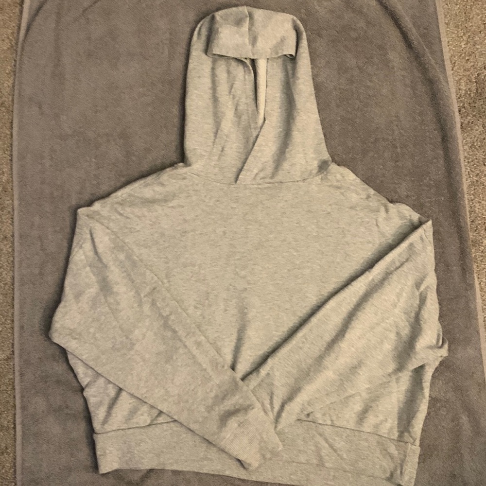 Grey Hoodie w/ Baggie Sleeves